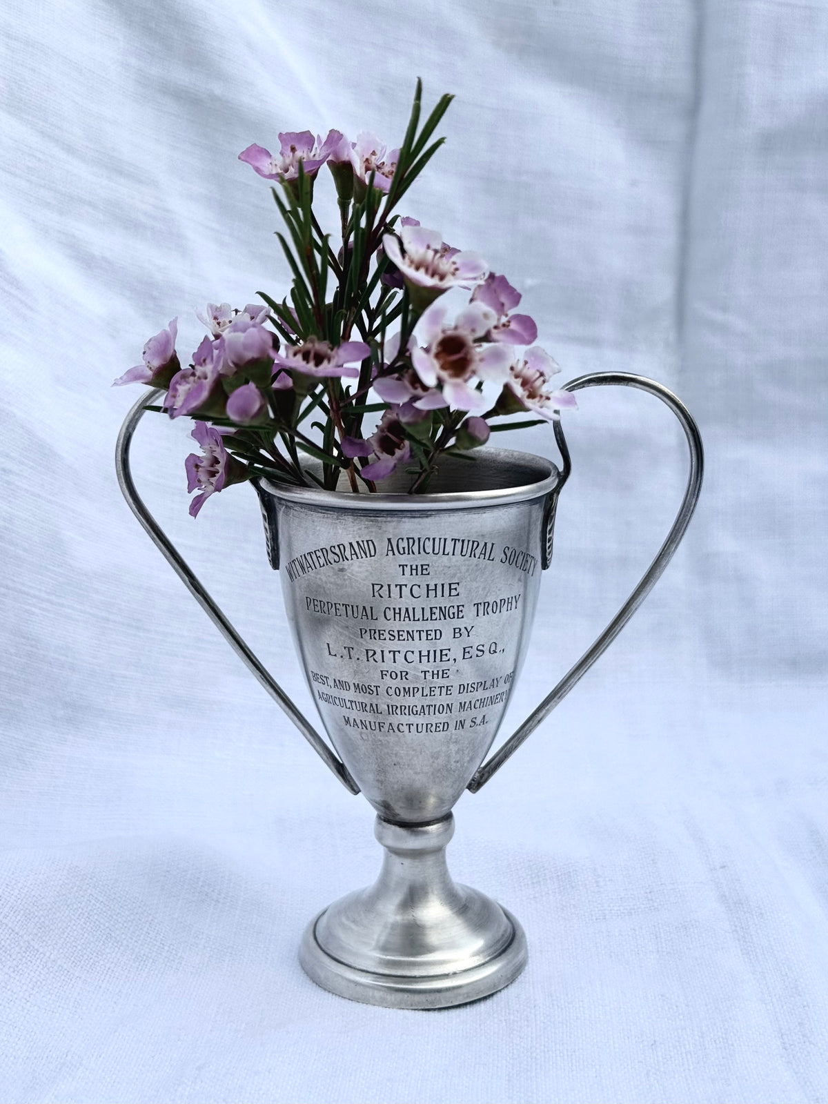.1958 .925 Sterling Silver Witwatersrand Agricultural Show awards cup