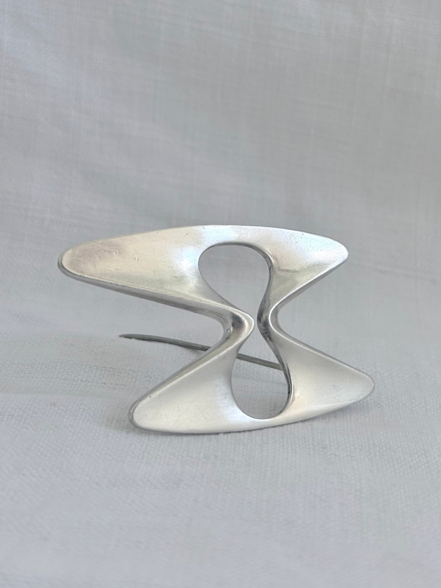.1969 #369 .925 Georg Jensen rare Henning Koppel modernist silver collectors brooch