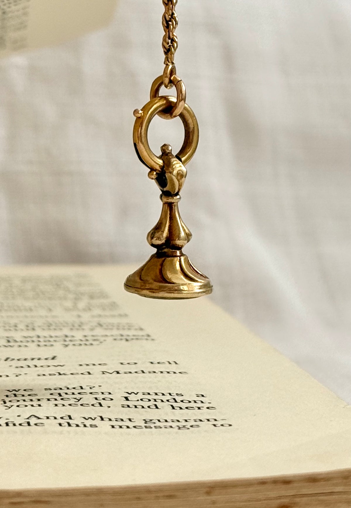 .14ct .1800s antique fine 14ct gold citrine gemstone fob wax fob seal fob