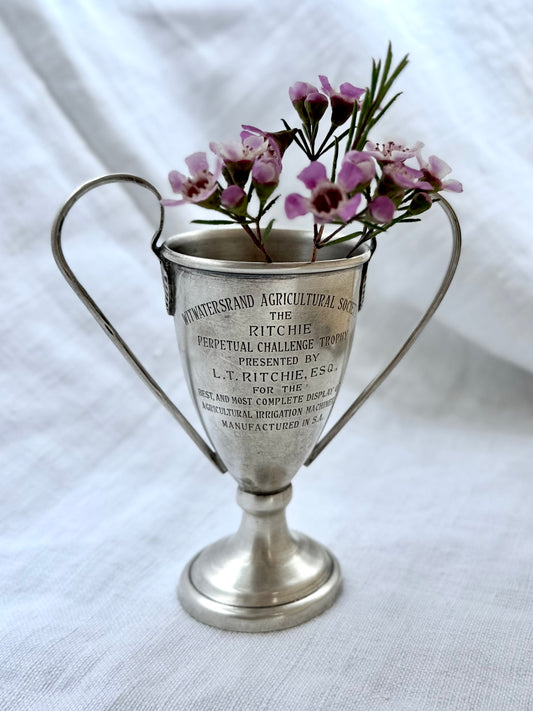 .1958 .925 Sterling Silver Witwatersrand Agricultural Show awards cup