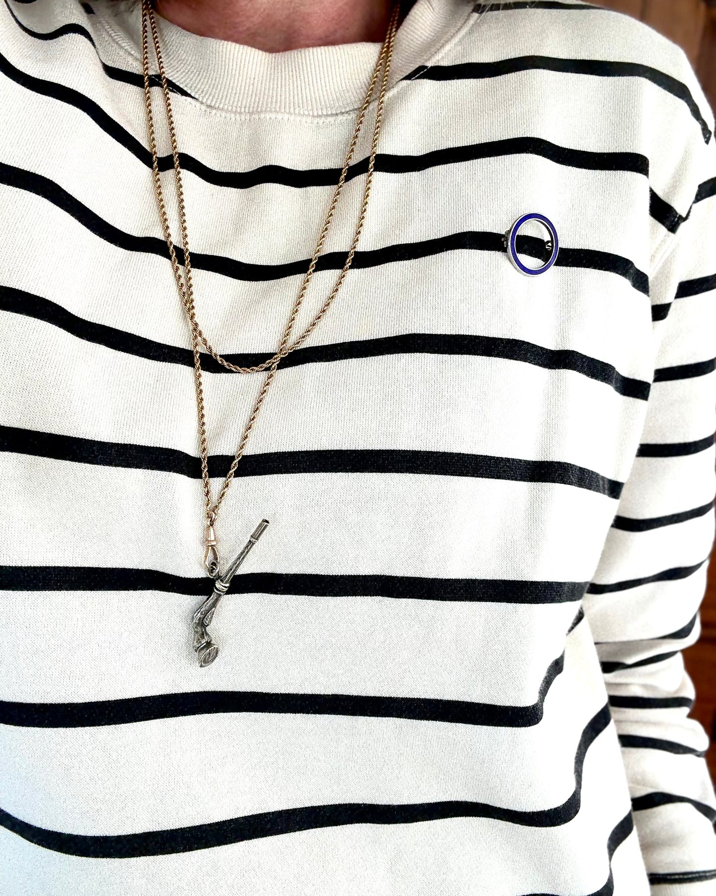 .1880s .1890s antique and rare silver lucky horses hoof Victorian Edwardian figural silver watch winder key pendant.