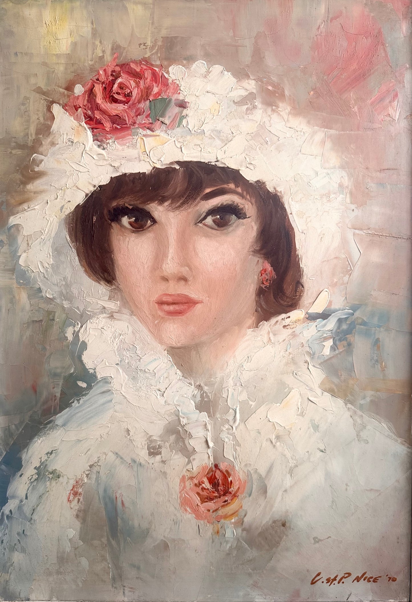 .1970 Christiaan Nice fine South African original signed artist oil painting