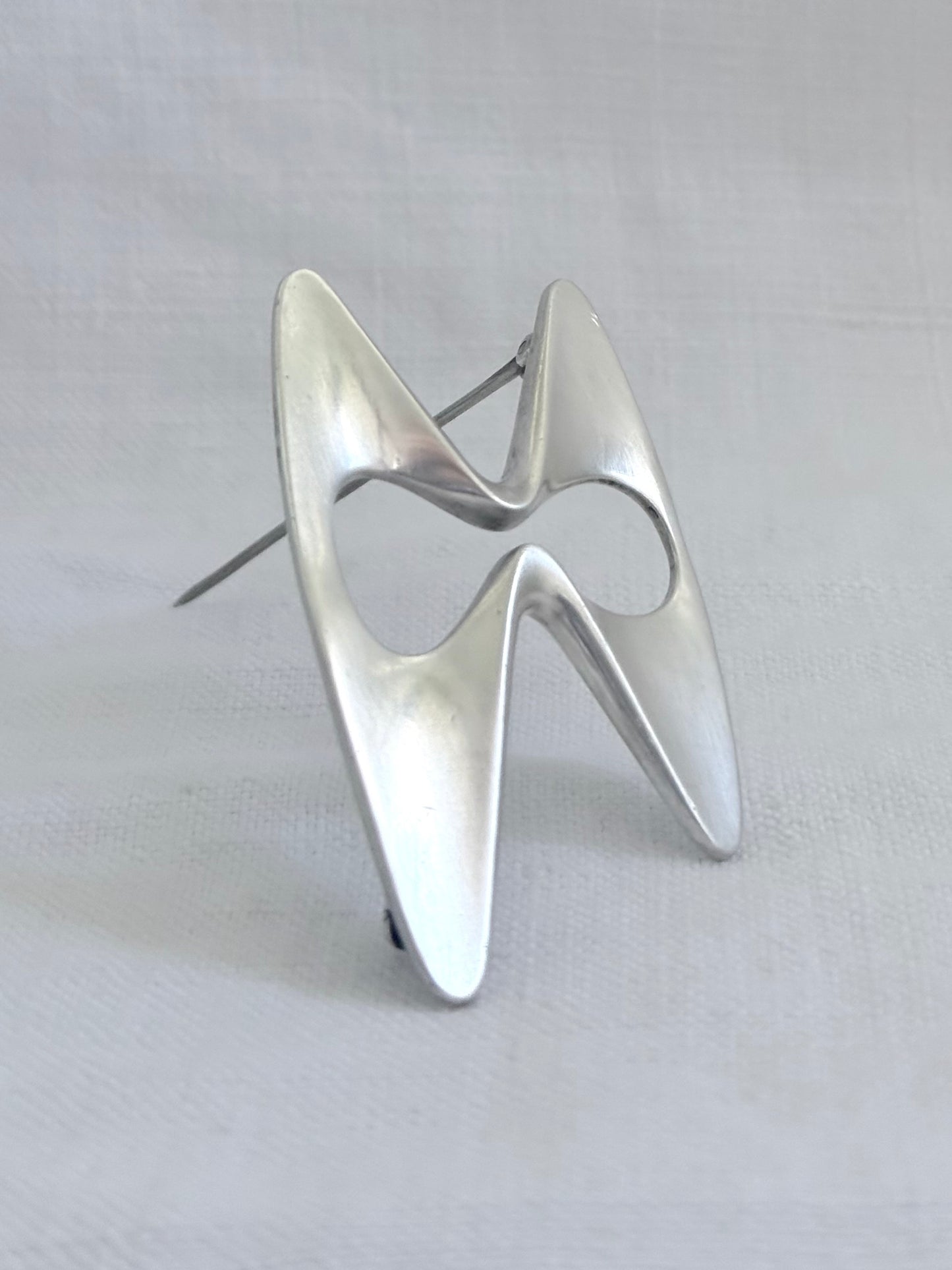 .1969 #369 .925 Georg Jensen rare Henning Koppel modernist silver collectors brooch
