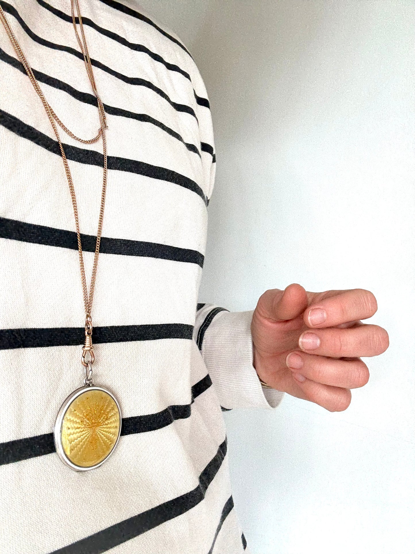 .152cm .1890s .1900s antique Edwardian rolled gold sought after historical long chain guard muff chain longuard gold chain necklace