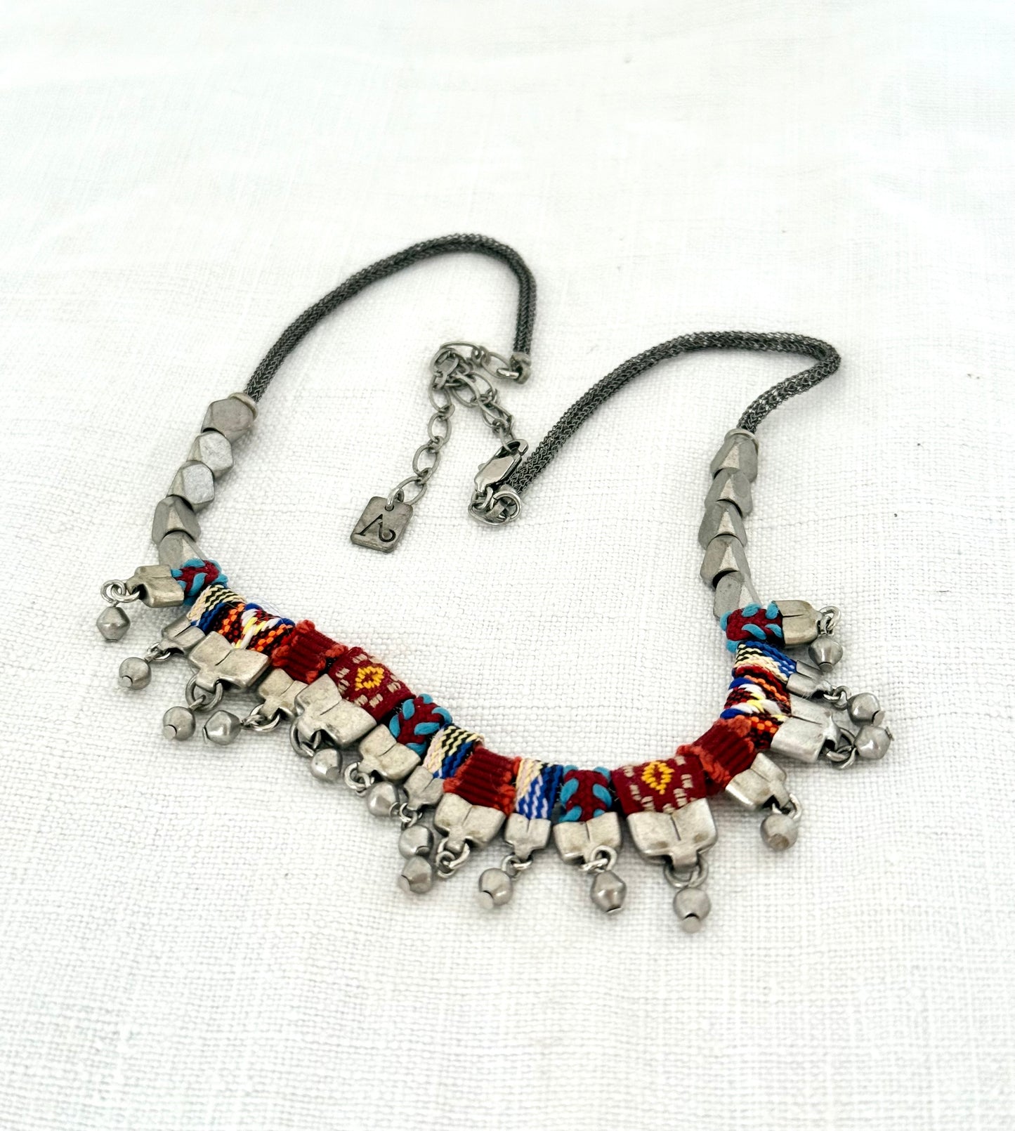 .2000s Ayala Bar Designer AYALA BAR INDIAN GUIRLANDE, VIOLETTA hand made necklace designer range