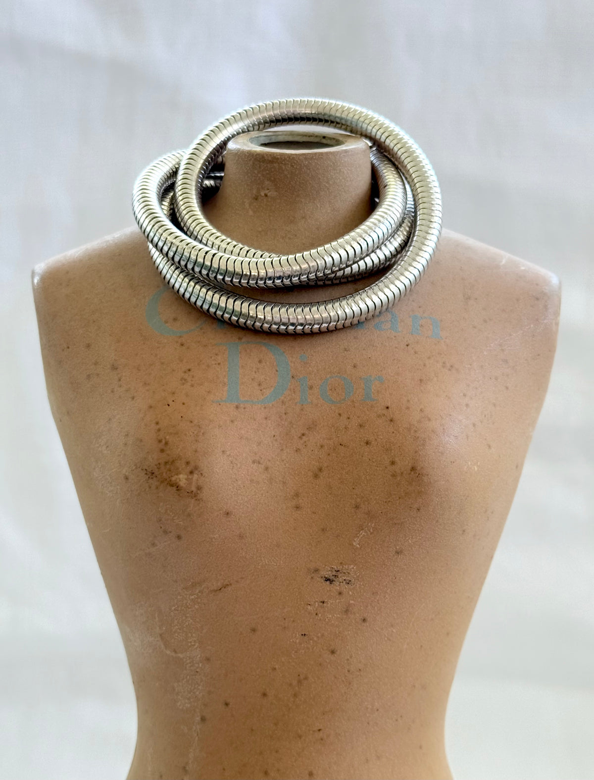 .6mm thick .925 chunky modernist super thick slinky sterling silver Italy snake chain necklace