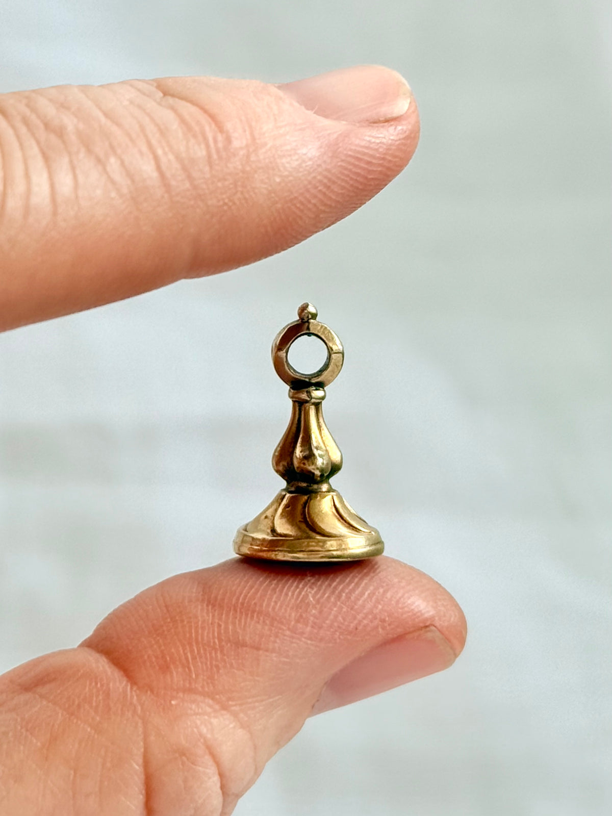 .14ct .1800s antique fine 14ct gold citrine gemstone fob wax fob seal fob