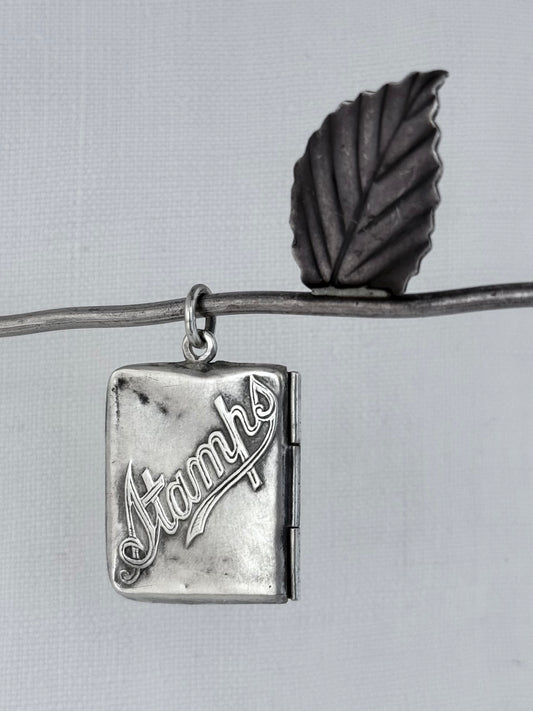 .1903 .925 antique Edwardian Chester hallmarked Chatelaine stamp envelope pendant
