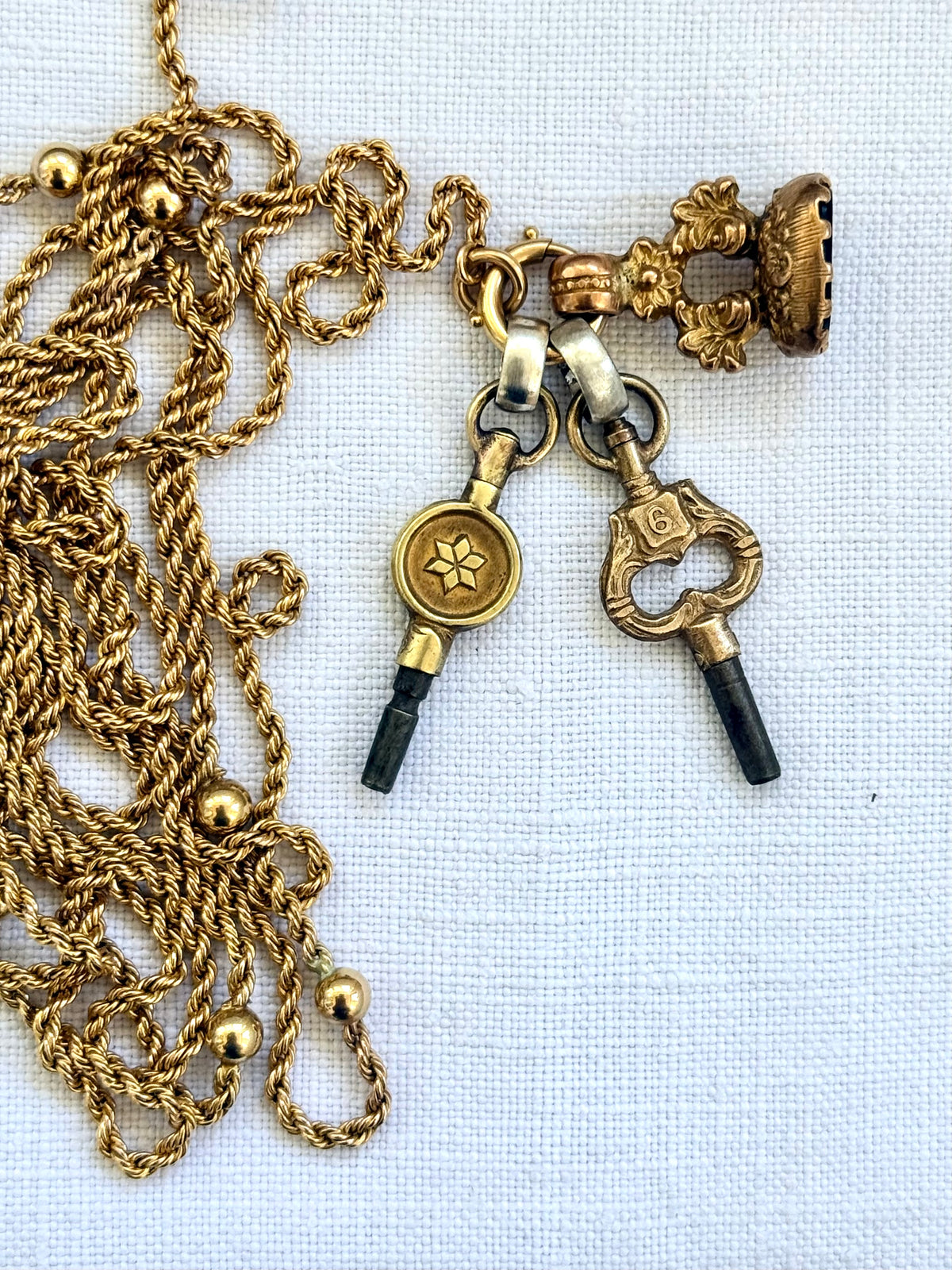 .1800s .1830s .375 .9ct antique Baroque revival Georgian hand carved solid rose gold “Sanah” engraved Onyx gemstone wax seal fob pendant
