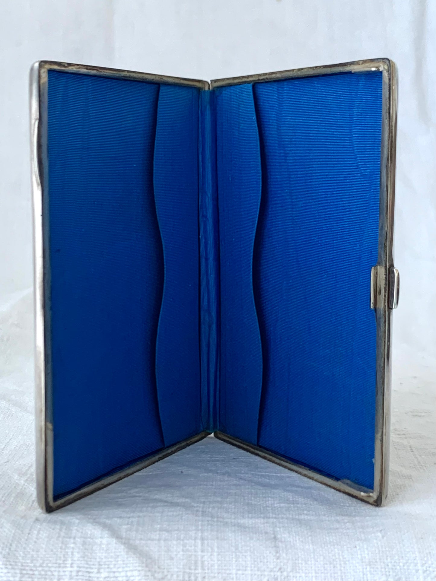 1888 hallmark silver pristinely preserved antique victorian leather boxed sterling silver card case treasure