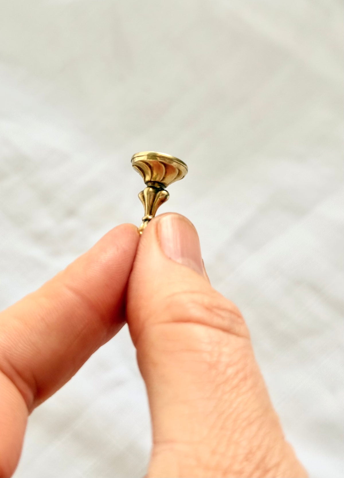 .14ct .1800s antique fine 14ct gold citrine gemstone fob wax fob seal fob
