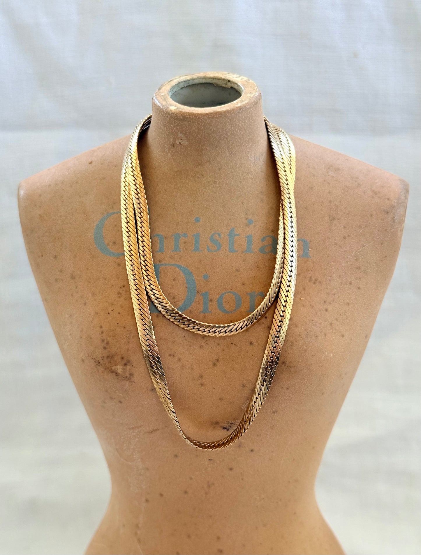 .1980s .375 .9ct gold modernist flat link solid luxury tight link flat link yellow gold classic snake chain link luxury 4mm wide gold chain necklace