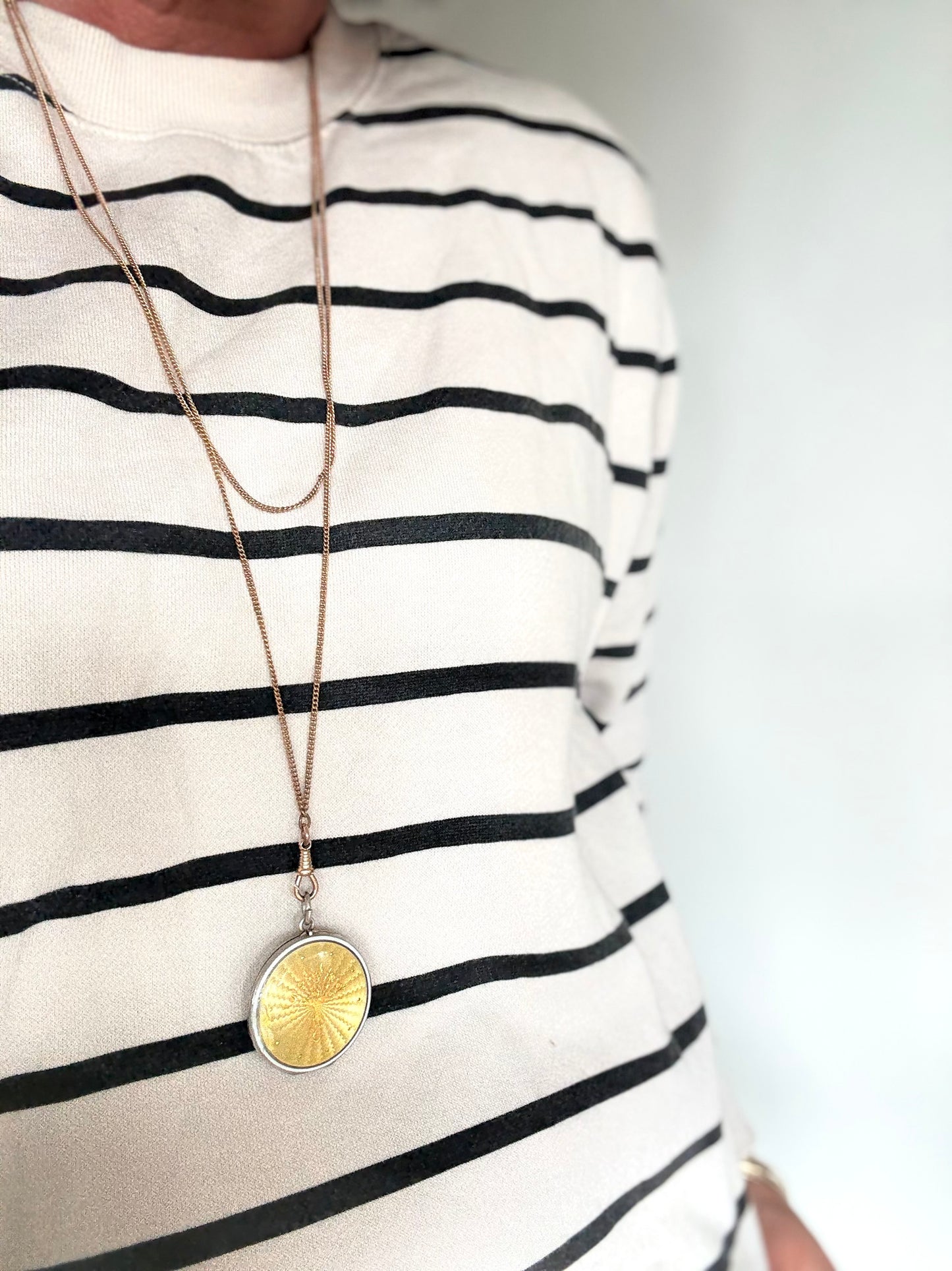 .152cm .1890s .1900s antique Edwardian rolled gold sought after historical long chain guard muff chain longuard gold chain necklace