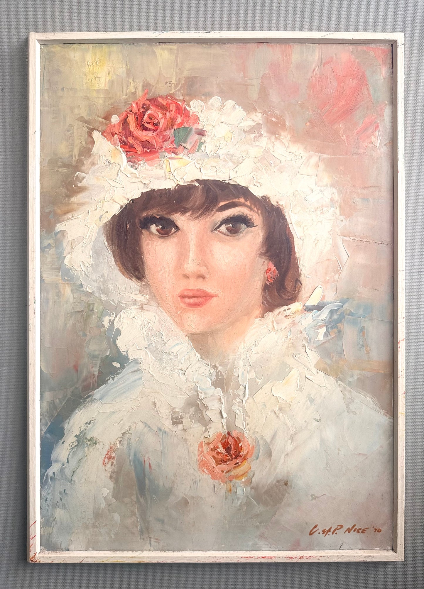 .1970 Christiaan Nice fine South African original signed artist oil painting