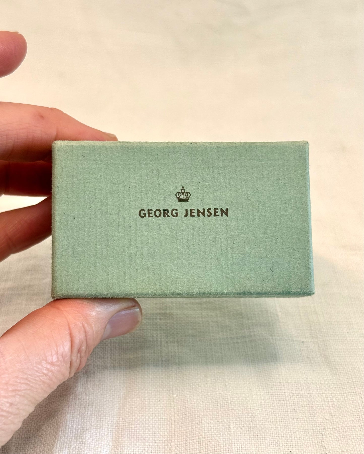 .190 .1940s collectors Georg Jensen Sterling Silver #190 Henning Koppel design screw back Denmark designer earrings