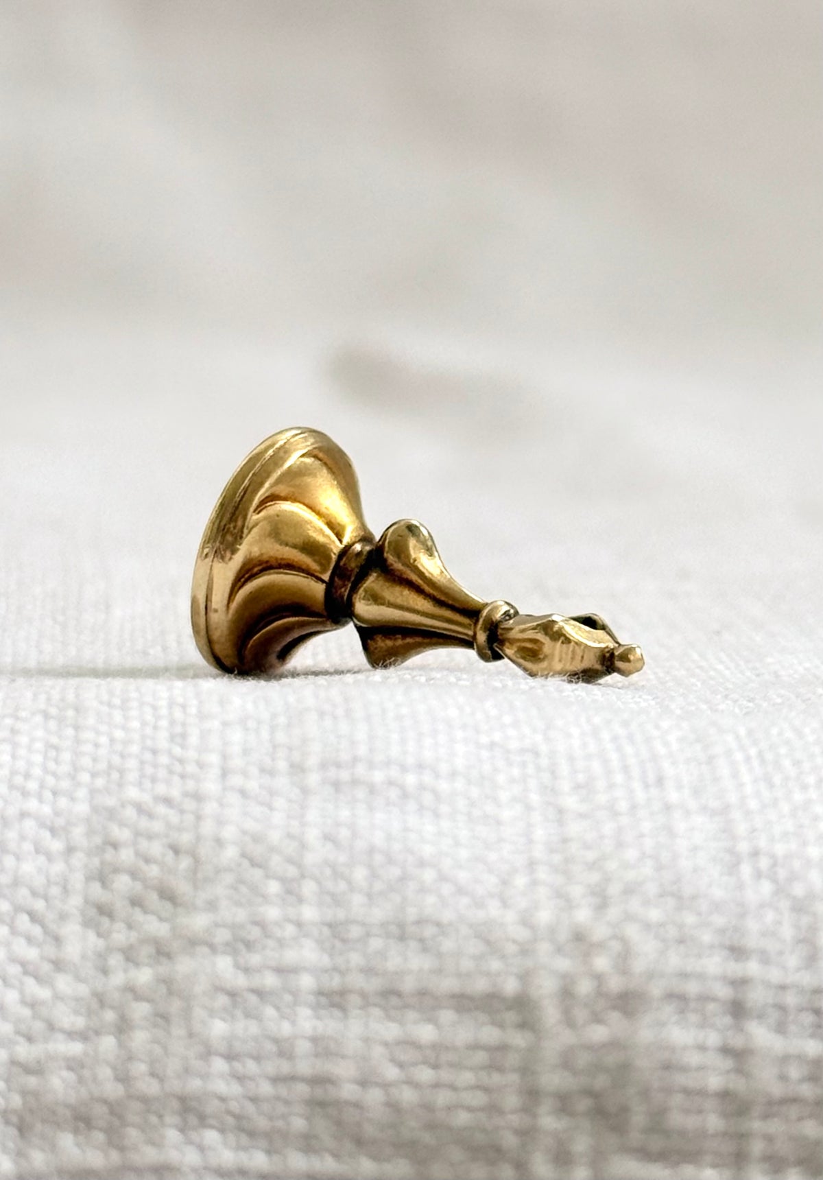 .14ct .1800s antique fine 14ct gold citrine gemstone fob wax fob seal fob