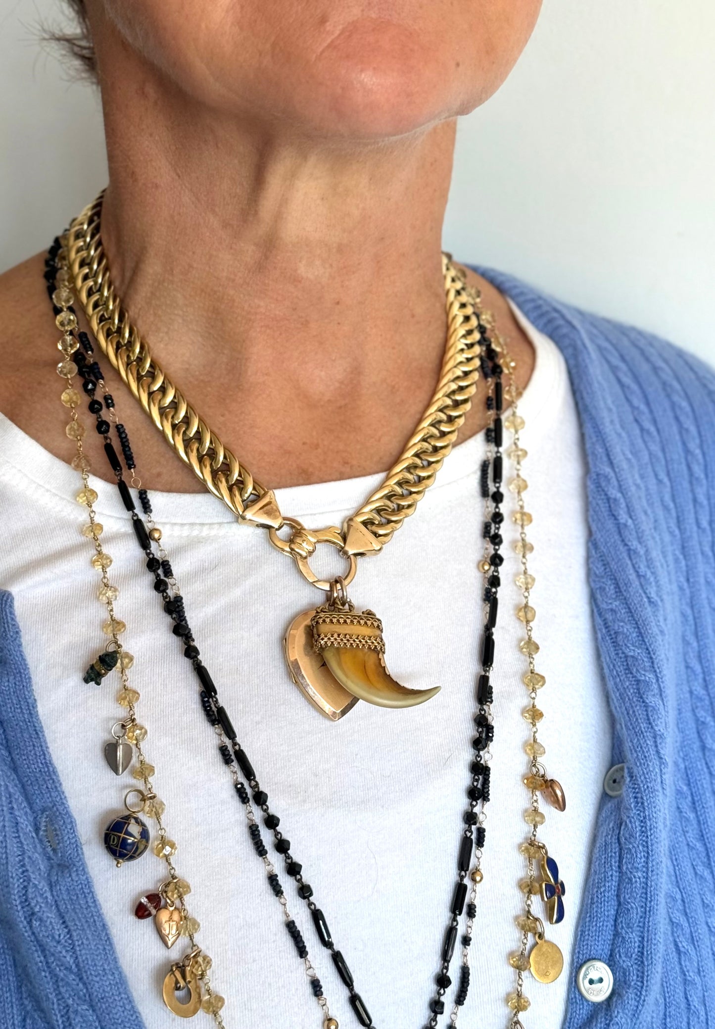 .13mm .1990s .375 modernist era chunky yellow 9ct gold thick Miami Curb Italian gold puffy luxurious gold Cuban Curb chain necklace